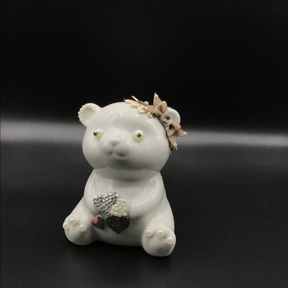 Piggy Bank for Kids in Brown Bear - Picture 2 of 4